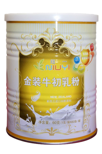紐一金裝純牛初乳粉