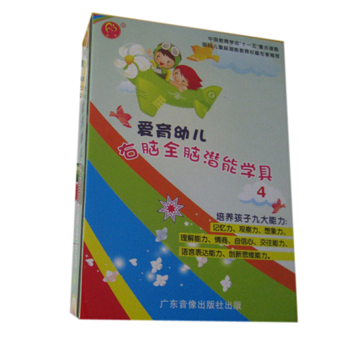 愛(ài)育幼童右腦特色班課程幼兒園中班下學(xué)期右腦全腦開發(fā)教學(xué)具