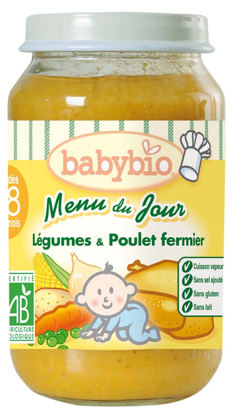 babybio蔬菜雞肉泥