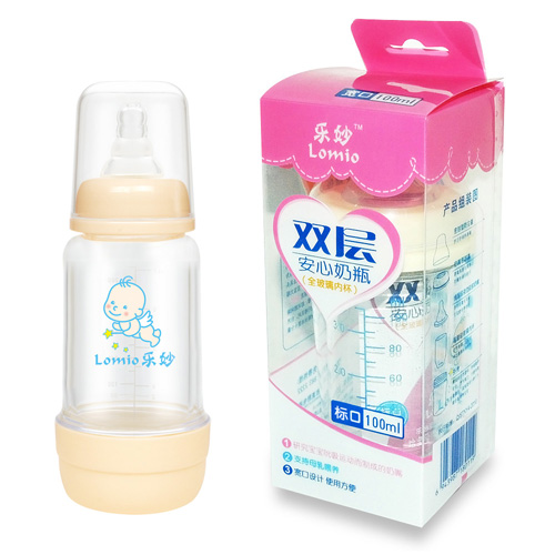 樂(lè)妙標(biāo)口雙層安心奶瓶
