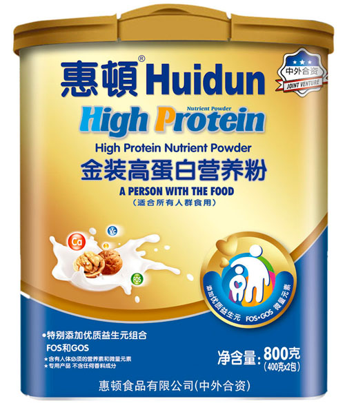 惠頓金裝高蛋白營養(yǎng)粉