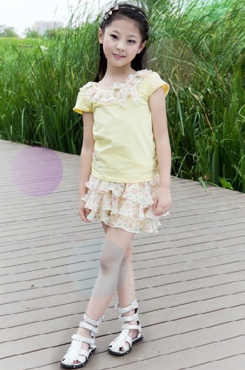 NEEZA樂鯊女童蛋糕短裙