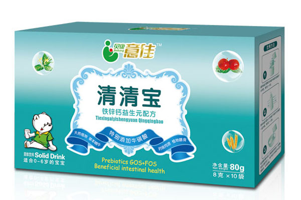 貝康意佳鐵鋅鈣益生元配方清清寶