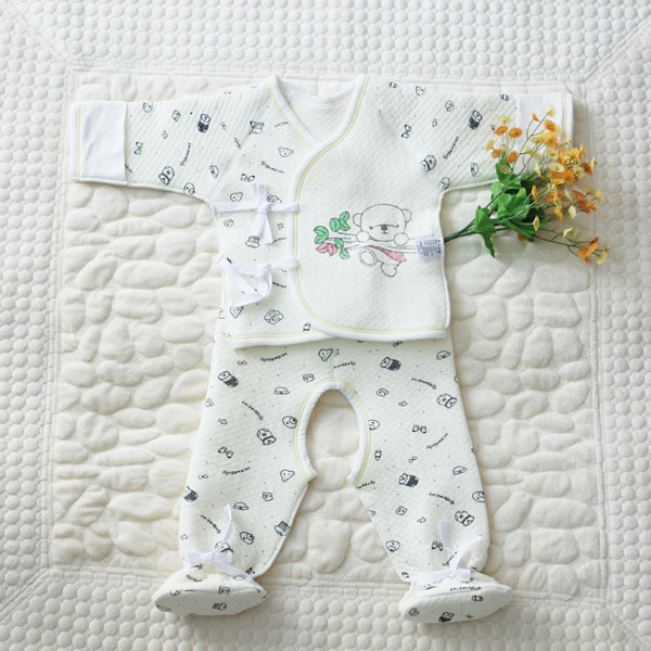 亨藝開陽保暖連腳褲套裝(黃色)59