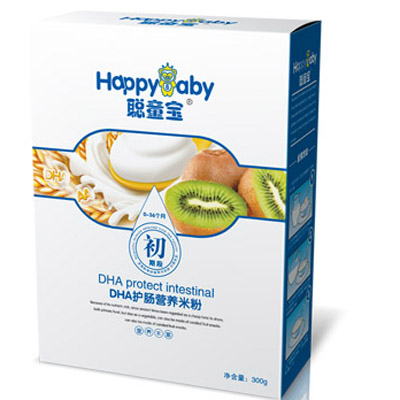 聰童寶盒裝DHA護(hù)腸營養(yǎng)米粉初階段