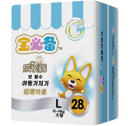 寶必備超薄特柔成長褲L28片