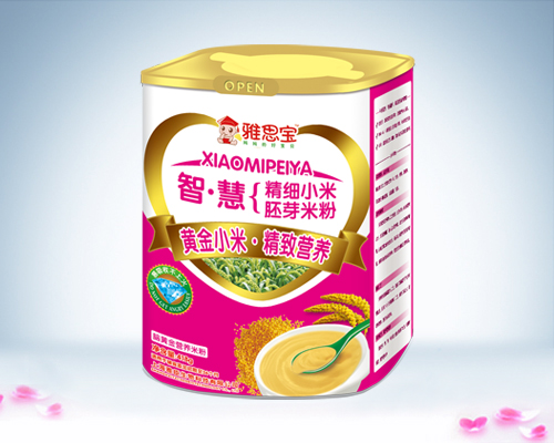 雅思寶智慧精細(xì)小米胚芽米粉腦黃金米粉