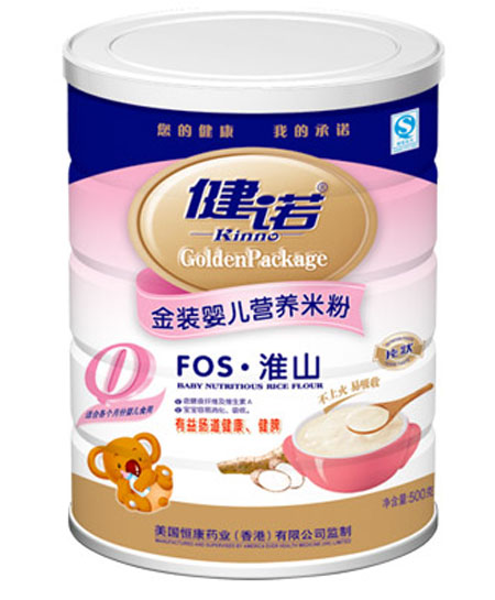 健諾FOS淮山嬰兒營(yíng)養(yǎng)米粉0段聽裝