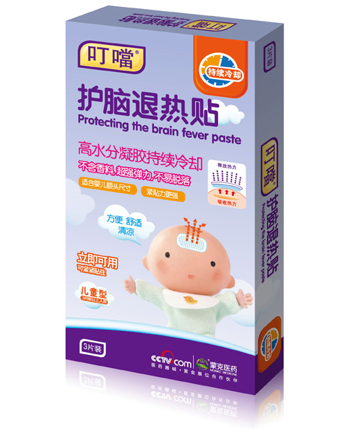 叮當(dāng)護(hù)腦退熱貼3貼