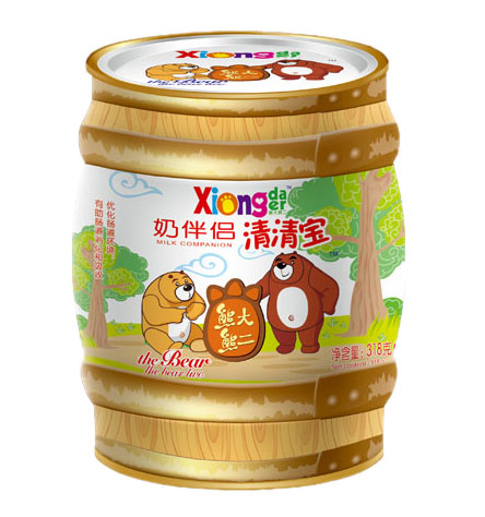 熊大熊二奶伴侶清清寶罐裝