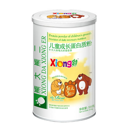 熊大熊二兒童成長蛋白質(zhì)粉
