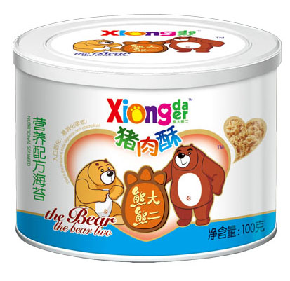 熊大熊二營(yíng)養(yǎng)配方海苔豬肉酥