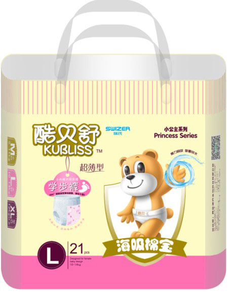 酷貝舒女寶寶學步褲L碼