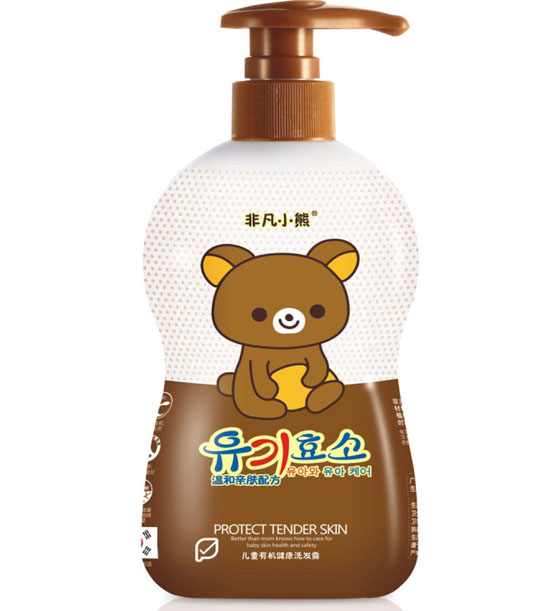 非凡小熊柔潤洗發(fā)露(有機蘆薈)