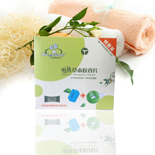 藍眼精靈電熱草本蚊香片