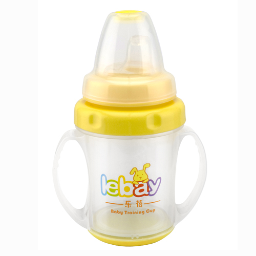 樂(lè)蓓嬰幼兒學(xué)飲杯6903黃色