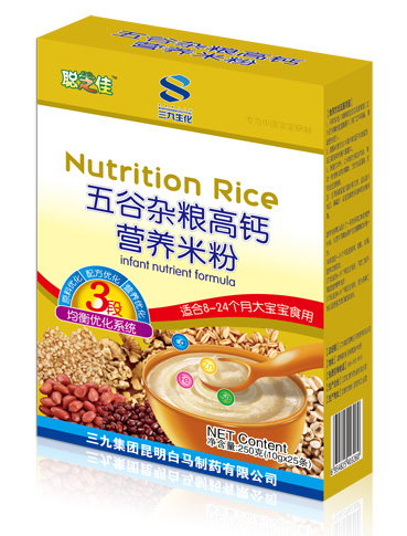 聰芝佳五谷雜糧高鈣營養(yǎng)米粉