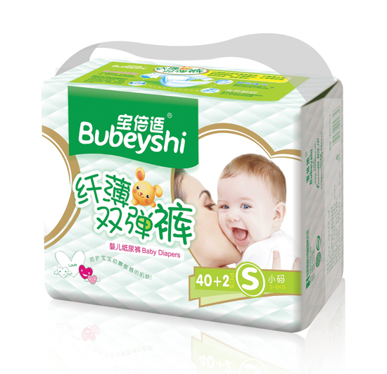 寶貝適纖薄雙彈褲S號