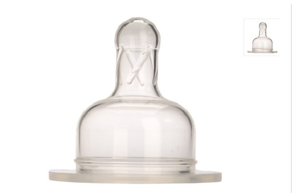 貝麗寬口硅膠奶嘴-階段1+階段2(雙個(gè)裝)