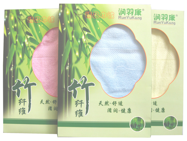 潤(rùn)羽康竹纖維緞檔長(zhǎng)浴巾