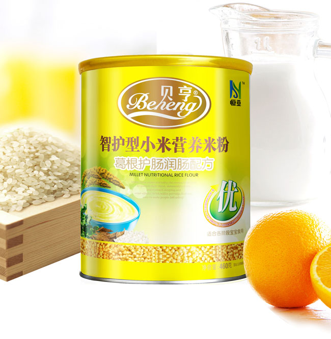 貝亨0段葛根護腸潤腸配方小米米粉