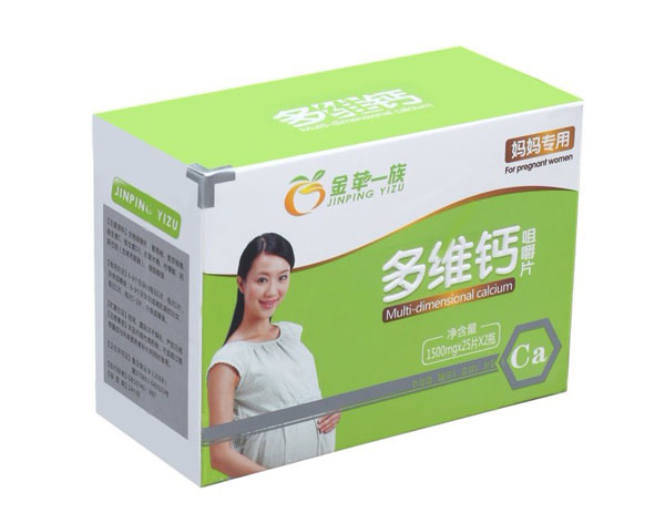 金蘋一族多維鈣咀嚼片