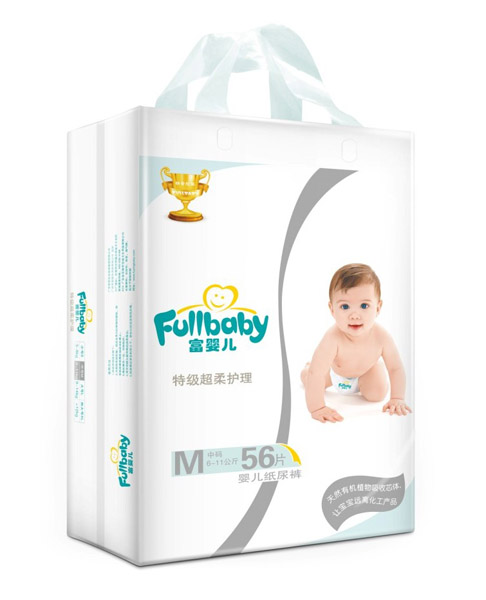 富嬰兒銀裝系列紙尿褲M(mǎn)-56