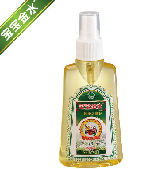 寶寶金水金銀花防蚊液75ml