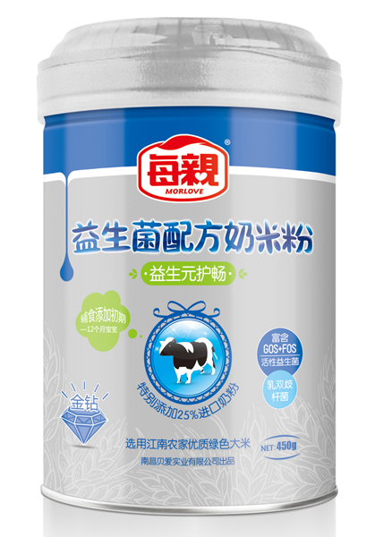 每親益生元護(hù)暢益生菌配方奶米粉全段