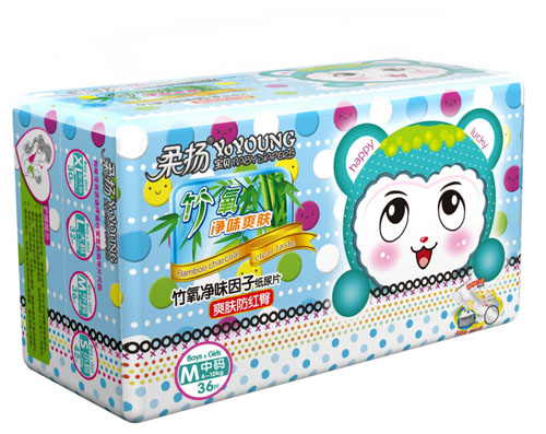 柔揚(yáng)竹氧凈味36片中碼尿片