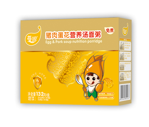 每珍豬肉蛋花湯面粥