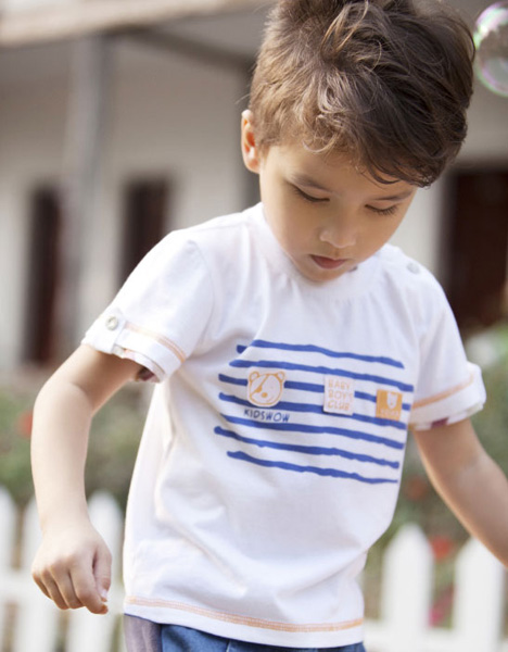 哇喔哇喔圓領短袖T恤