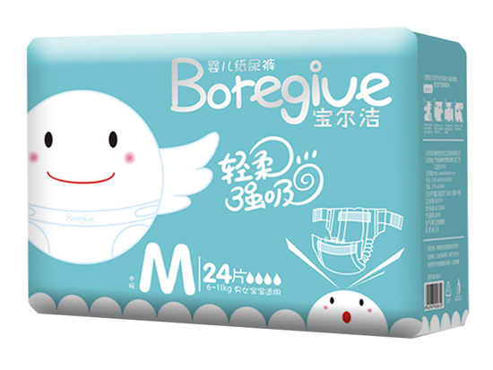 寶爾潔嬰兒紙尿褲M24片