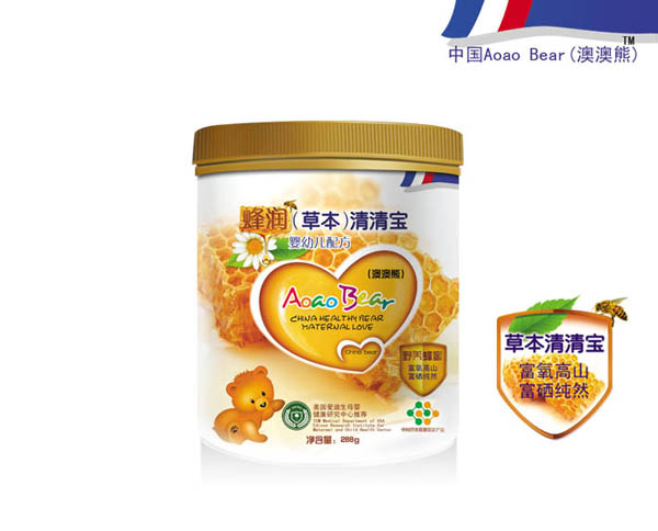 澳澳熊蜂潤(rùn)草本清清寶桶裝