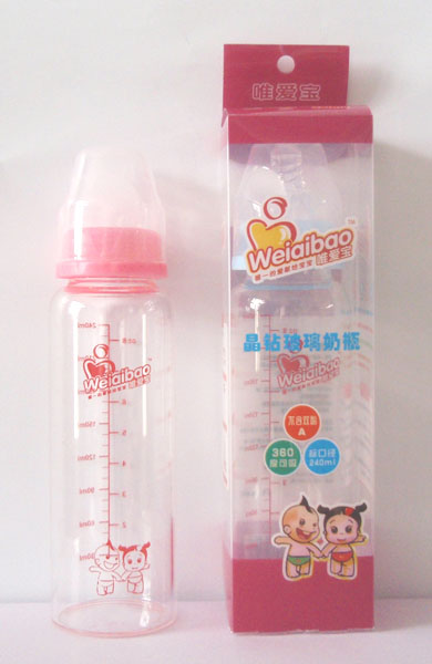 唯愛寶標口240ml玻璃奶瓶