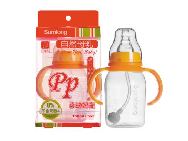 (1)不含Bisphenoi-A的PP安心奶瓶。