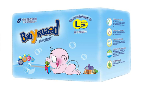 貝兒爽爽超薄優(yōu)爽尿片L