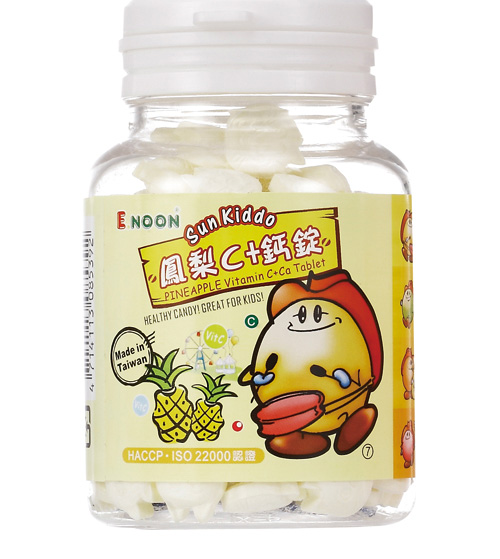 sunkiddo鳳梨C+鈣錠