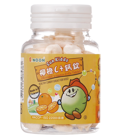 sunkiddo柳橙C+鈣錠