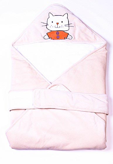 母之戀貓Bby嬰兒棉包被