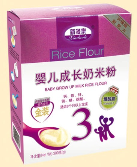 新多樂嬰兒成長(zhǎng)奶米粉3段