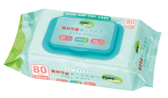 寶貝可愛嬰兒潔膚80抽