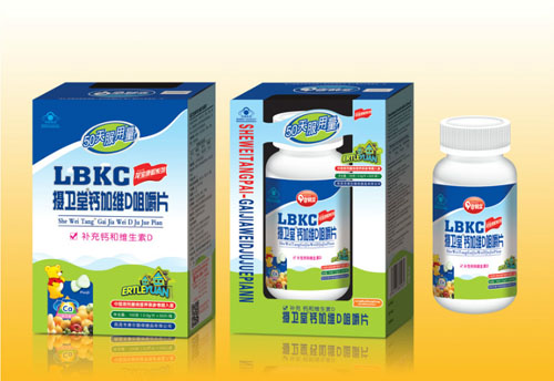 奇鶴堂攝衛(wèi)堂鈣加維D咀嚼片