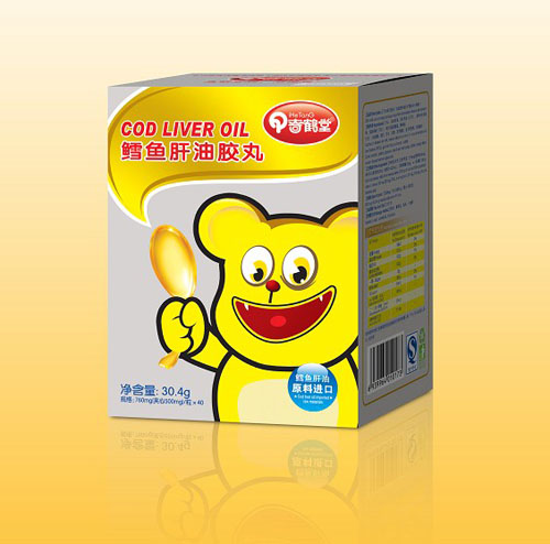 奇鶴堂鱈魚肝油膠囊
