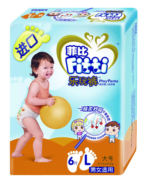 菲比大號樂玩褲L6片