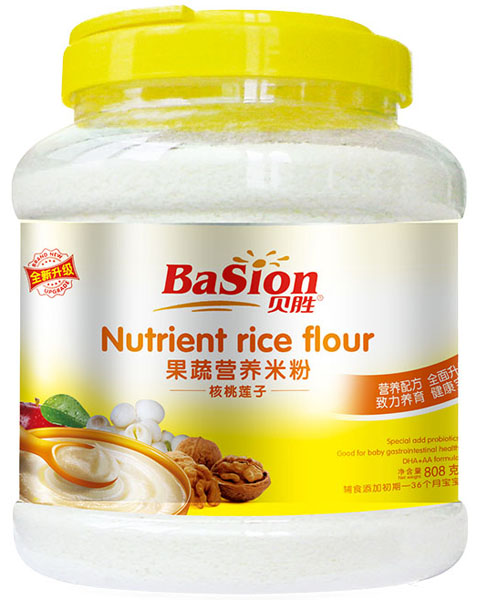 貝勝核桃蓮子果蔬營(yíng)養(yǎng)米粉