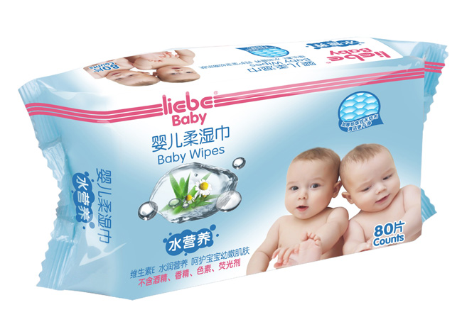 利貝護(hù)臀濕巾80片
