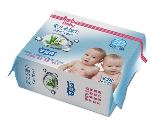 利貝S311護(hù)膚柔濕巾25片