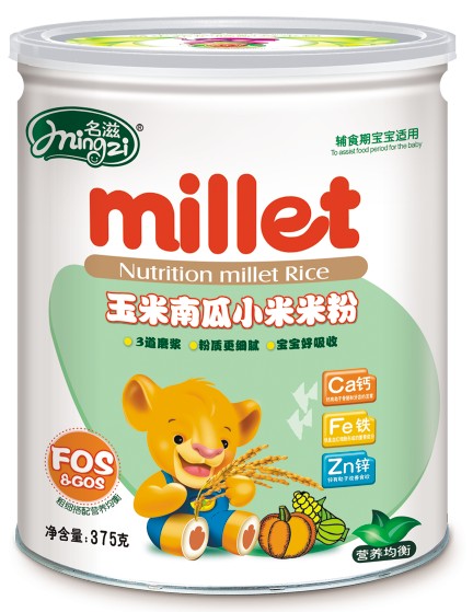 名滋玉米南瓜小米米粉