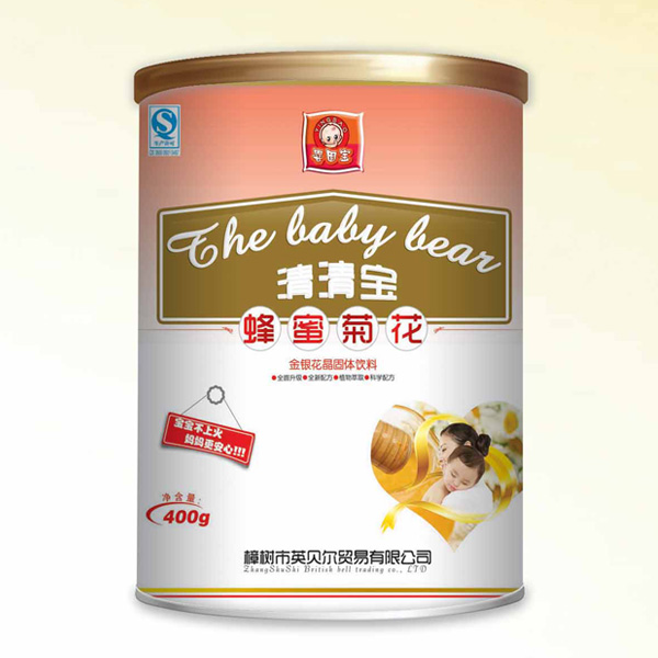 嬰因?qū)毬?tīng)裝蜂蜜菊花清清寶